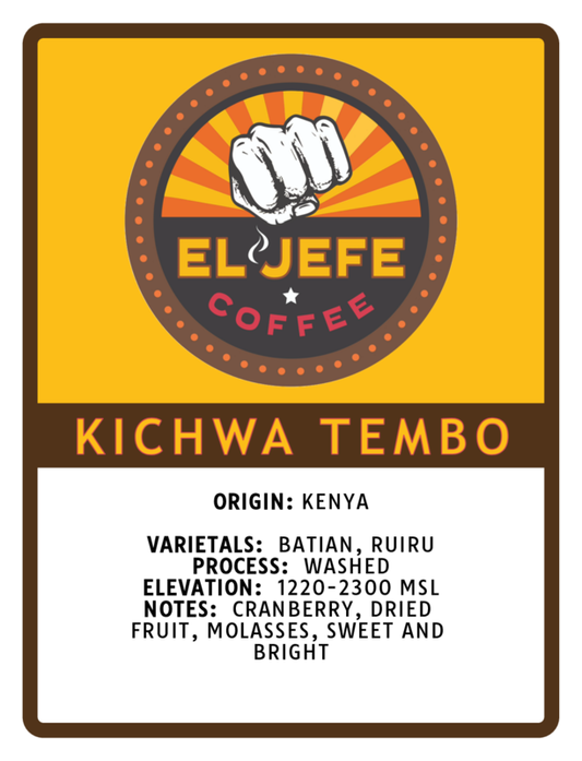 KENYA - KICHWA TEMBO